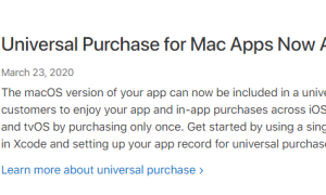 拒绝二次付费，苹果正式推出Mac/iOS跨平台通用购买功能