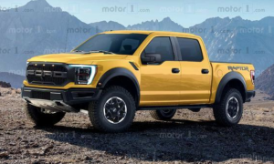 还想着Cybertruck？来看福特全新F-150猛禽皮卡