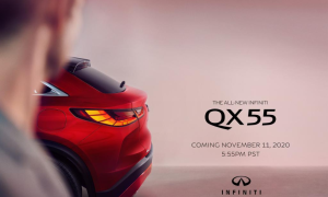 跟宝马X4一分高低！英菲尼迪QX55预告图：发动机是亮点