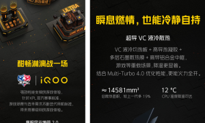 iQOO 5 系列再添猛料 全竞速电竞和全浸式音质双重加码