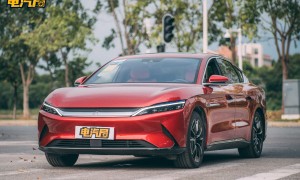 比亚迪汉新增车型申报图：换标命名e9