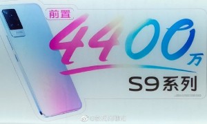 vivo S9系列线下海报曝光，将搭载4400万像素自拍镜头