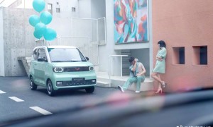 新款五菱宏光miniEV 配置公布，全系标配空调与气囊