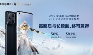 兼顾高画质与长续航，OPPO Find X3 Pro 首发《天御》可变分辨率渲染技术
