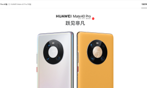 华为官网上线Mate 40 Pro和Mate X2 4G版本