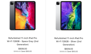 苹果美国官网上架iPad Pro 2020官翻版本，售价真香